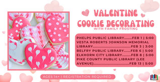 Valentine Cookie Decorating