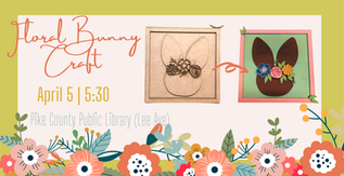 Floral Bunny Craft