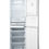 Thumbnail: Midea MDRB379FGD01 Combi Fridge Freezer in White