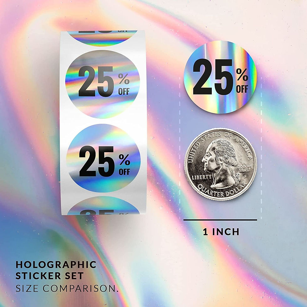 Thumbnail: Mobiusea Creation Discount Labels Roll (25%)