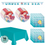Thumbnail: The Little Mermaid Ariel Birthday Party Basic Value Pack Tableware for 16 Guests