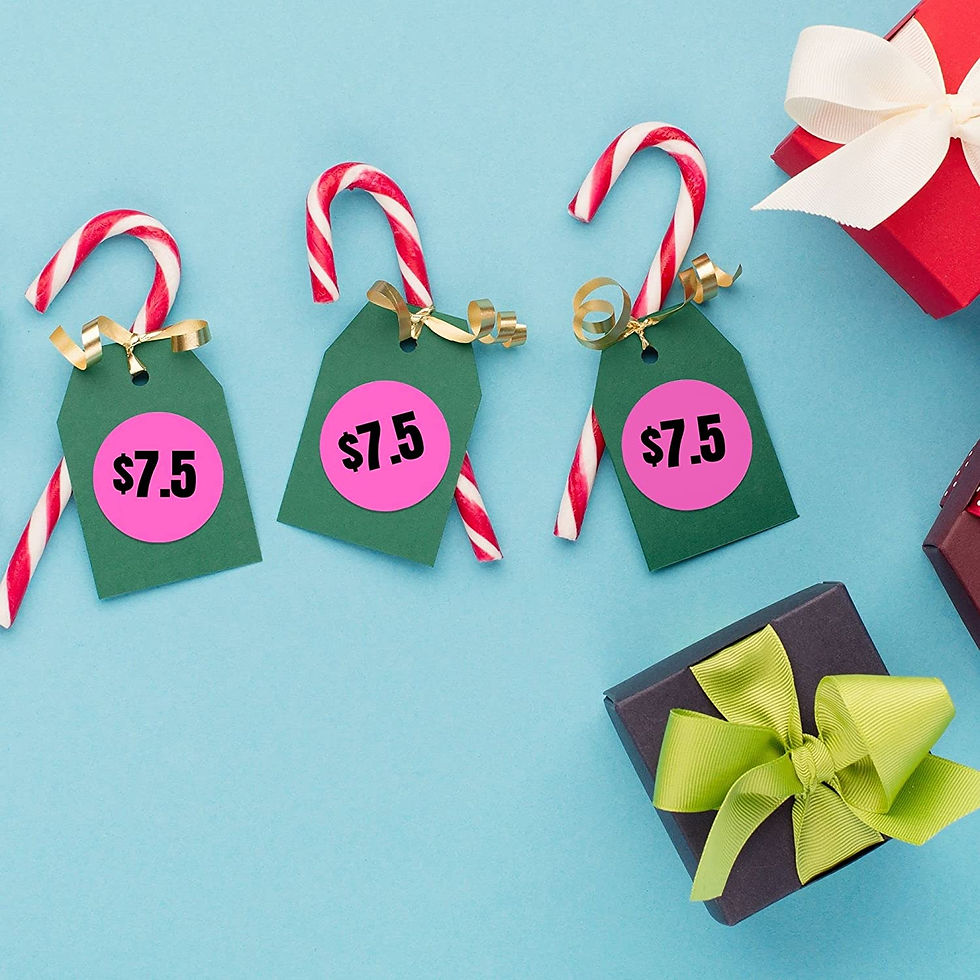 Thumbnail: Mobiusea Creation 300pcs $7.5 Price Stickers | 7.5 Dollar Price Tags Labels