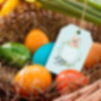 Thumbnail: Mobiusea Creation Easter Tags | Linen Cardstock | 48-Pack for Easter Gift Bags