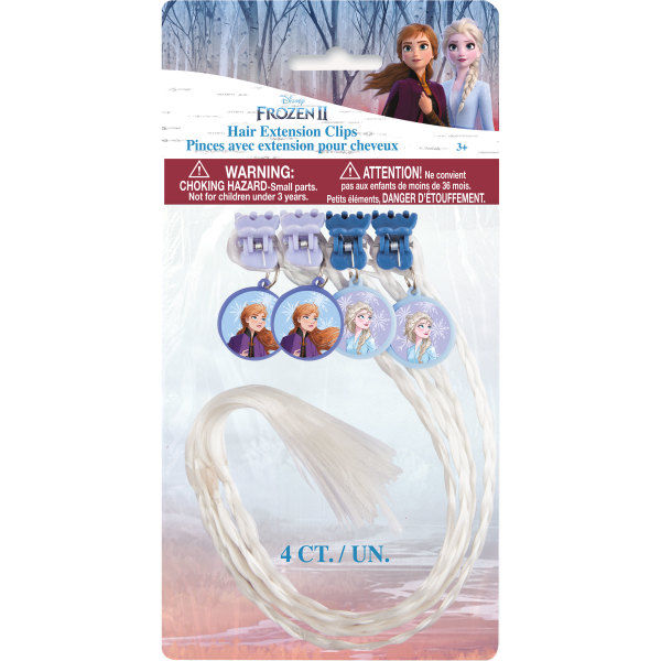 Thumbnail: Frozen Birthday Party Favor Hair Extensions Pack of 4