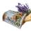 Thumbnail: Roll up Bread Box White Base with Sunflowers & Lavender Stems