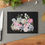Thumbnail: Floral Glass Cutting Board - Beautiful Kitchen Decor, Wedding Gift