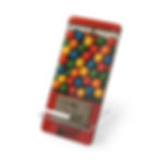 Gumball Smartphone Stand Elegant Mobile Display Holder, Organizer, 