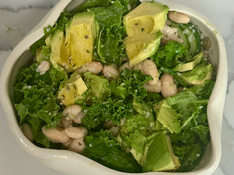 KALE EREWHON WHITE BEAN SALAD BY FRANCESCA NARDELLI EREWHON