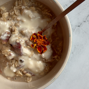 apple pie overnight oats
