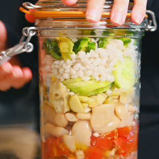 francesca nardelli, mason jar salad recipe