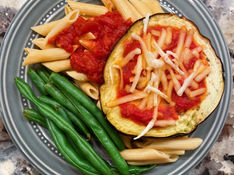 Air Fried Eggplant “Parm” : Meal Prep