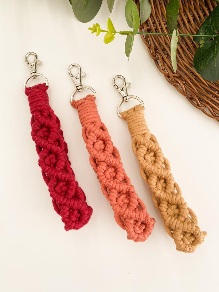 Macrame Braided Wristlet 20cm
