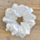 Thumbnail: White Jambo Size Silk Scrunchies - Emma
