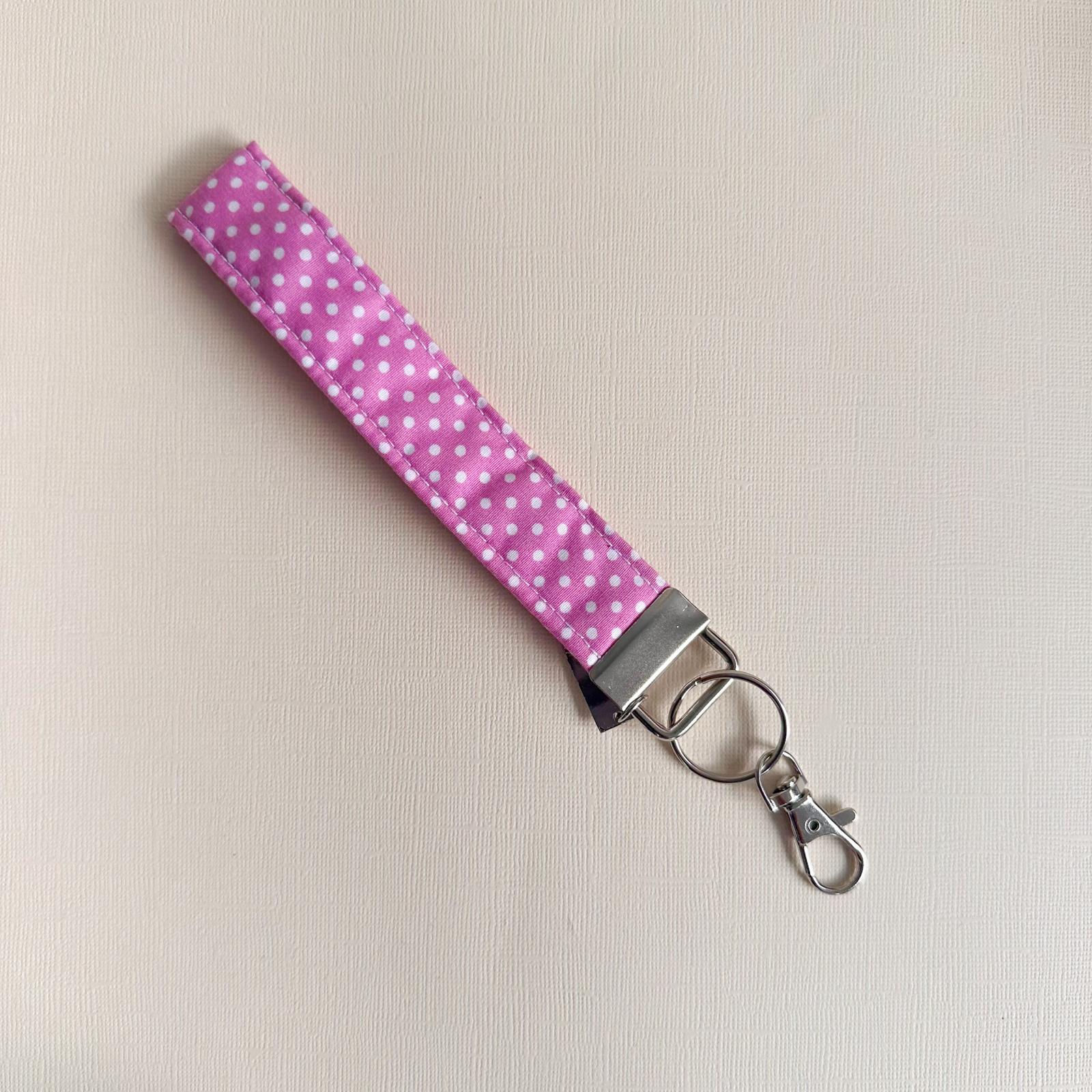 Purple Mini Dots Key Fob