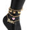 Thumbnail: Gold Plated Butterfly & Angel Anklet