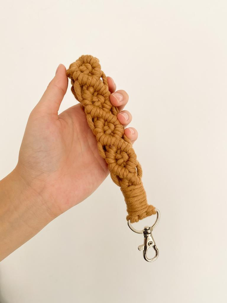 Thumbnail: Macrame Braided Wristlet 20cm
