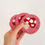 Thumbnail: Pink Mushroom Punch Needle Coasters (Round)