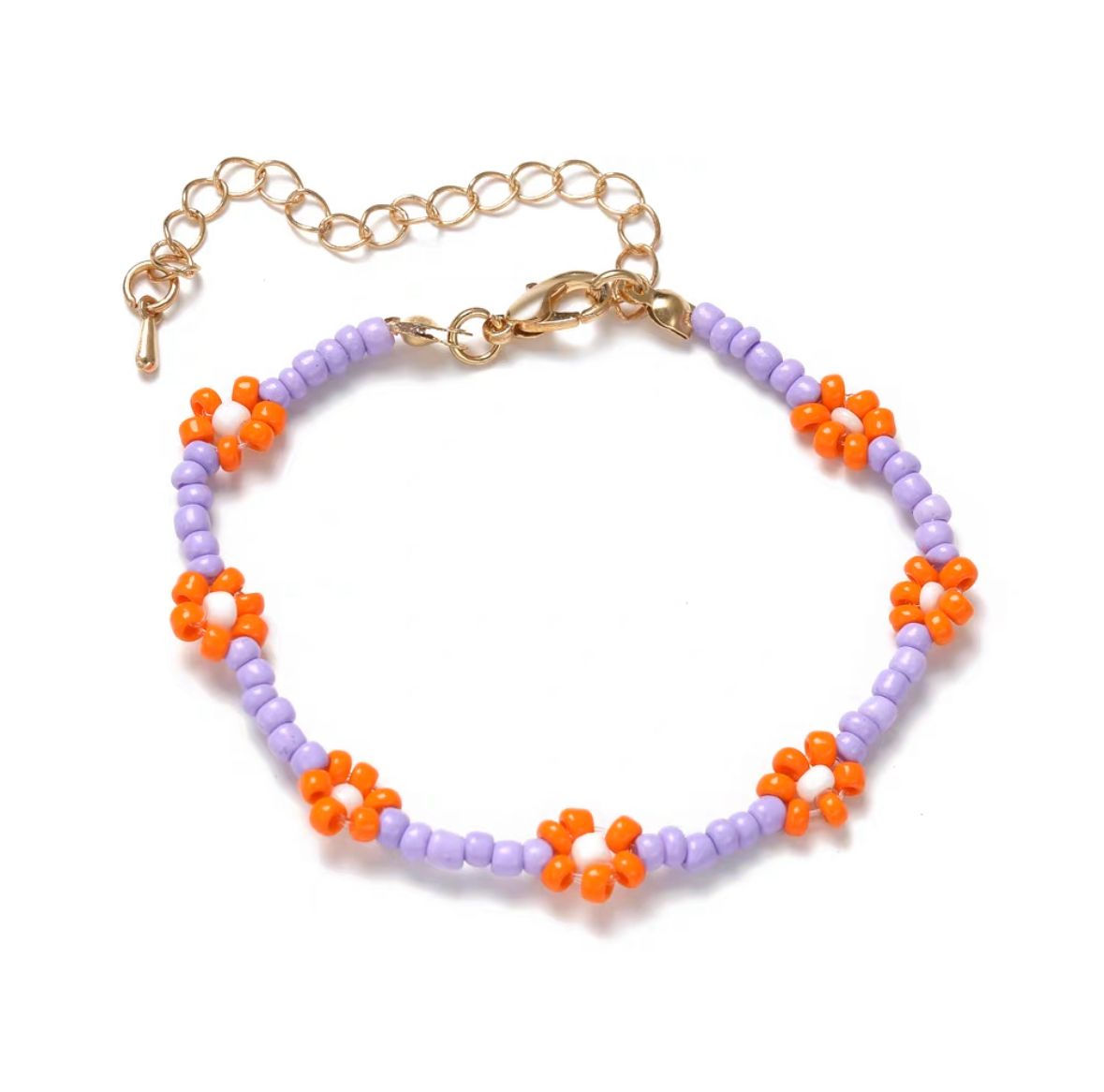 Daisy Beaded Bracelet - Evolet