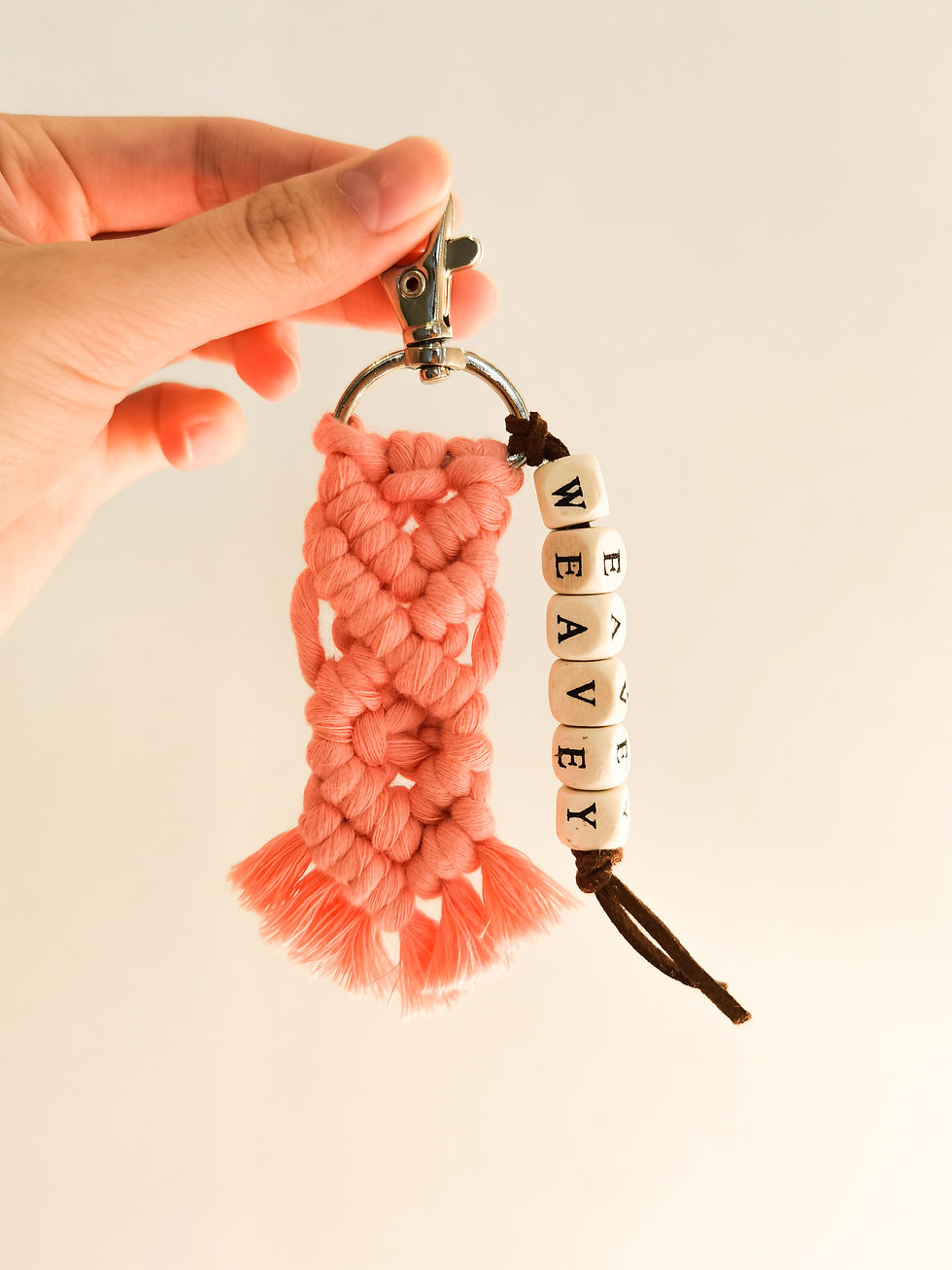 Thumbnail: Personalised macrame keychain DIY kit #2