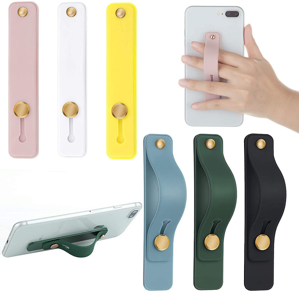 Thumbnail: Silicone Telescopic phone finger grip slider
