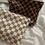Thumbnail: Checkered Corduroy Makeup Bag