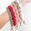 Thumbnail: Macrame Twisted  Wrislet DIY Kits 20cm