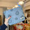 Thumbnail: Smiley Face Corduroy Makeup Bag