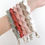 Thumbnail: Macrame Twisted Wristlet 18cm