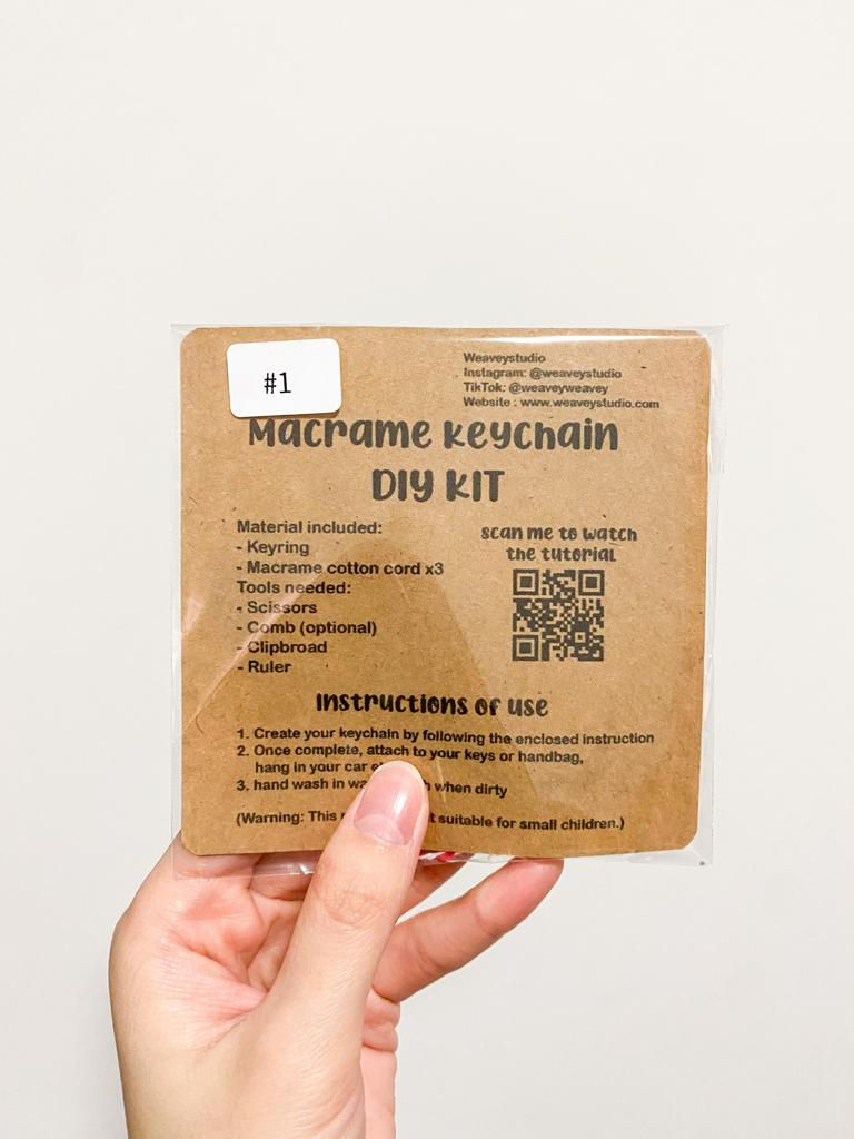 Thumbnail: Macrame Keychain DIY kit #7