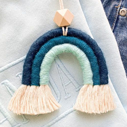 Macrame Rainbow Ornaments - Piper