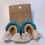 Thumbnail: Flounder Macrame Rainbow Earrings - The Little Mermaid