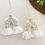 Thumbnail: Macrame Rainbow Car Ornament - Daisy Blue
