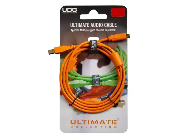 UDG Ultimate Audio Cable USB 2.0 C-B Orange Straight 1.5m (U96001OR)