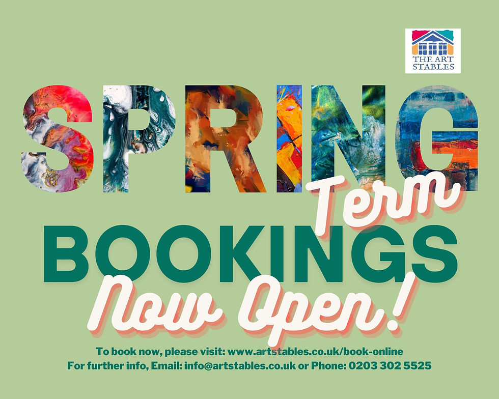 We are now taking bookings for the Spring Term