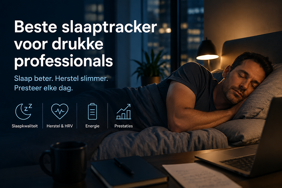 Beste slaaptracker voor drukke professionals
