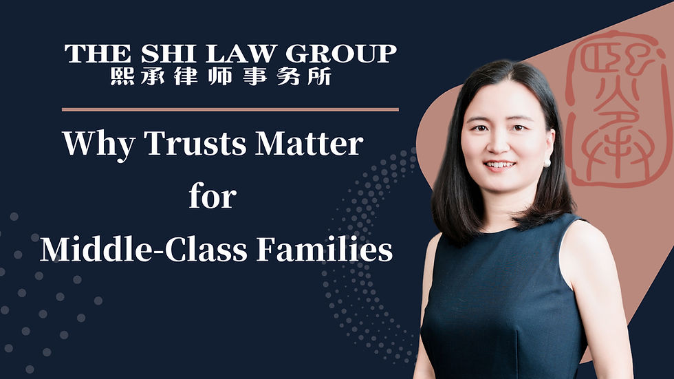 Why Trusts Matter for Middle-Class Families