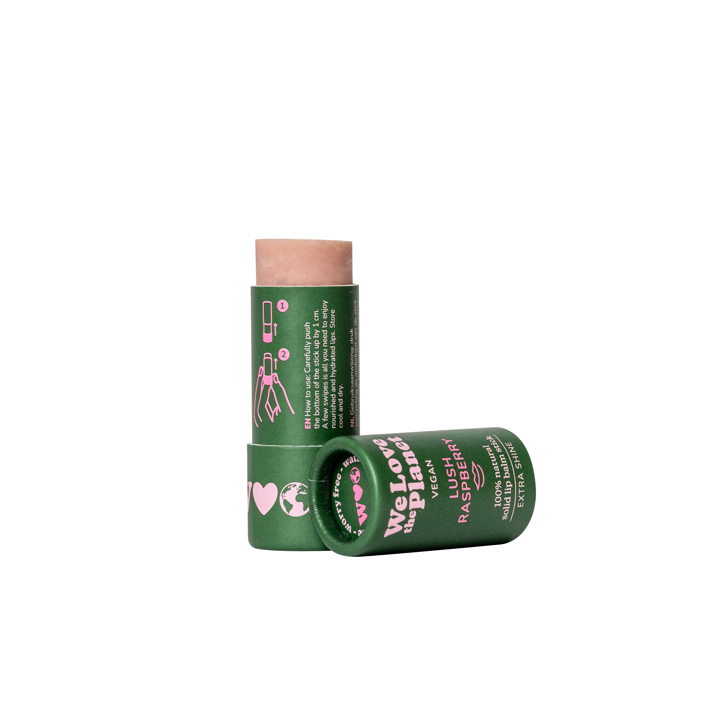 WE LOVE THE PLANET Lush Raspberry Lip Balm