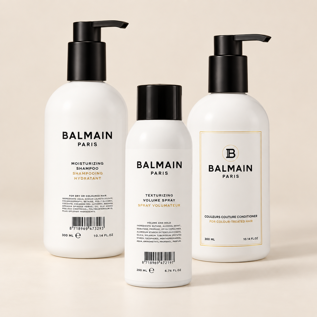 Root volume and soft lengths — 3-product set