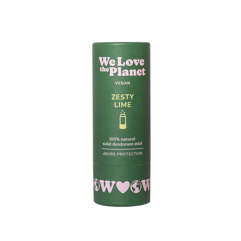 WE LOVE THE PLANET Zesty Lime Deodorant Stick