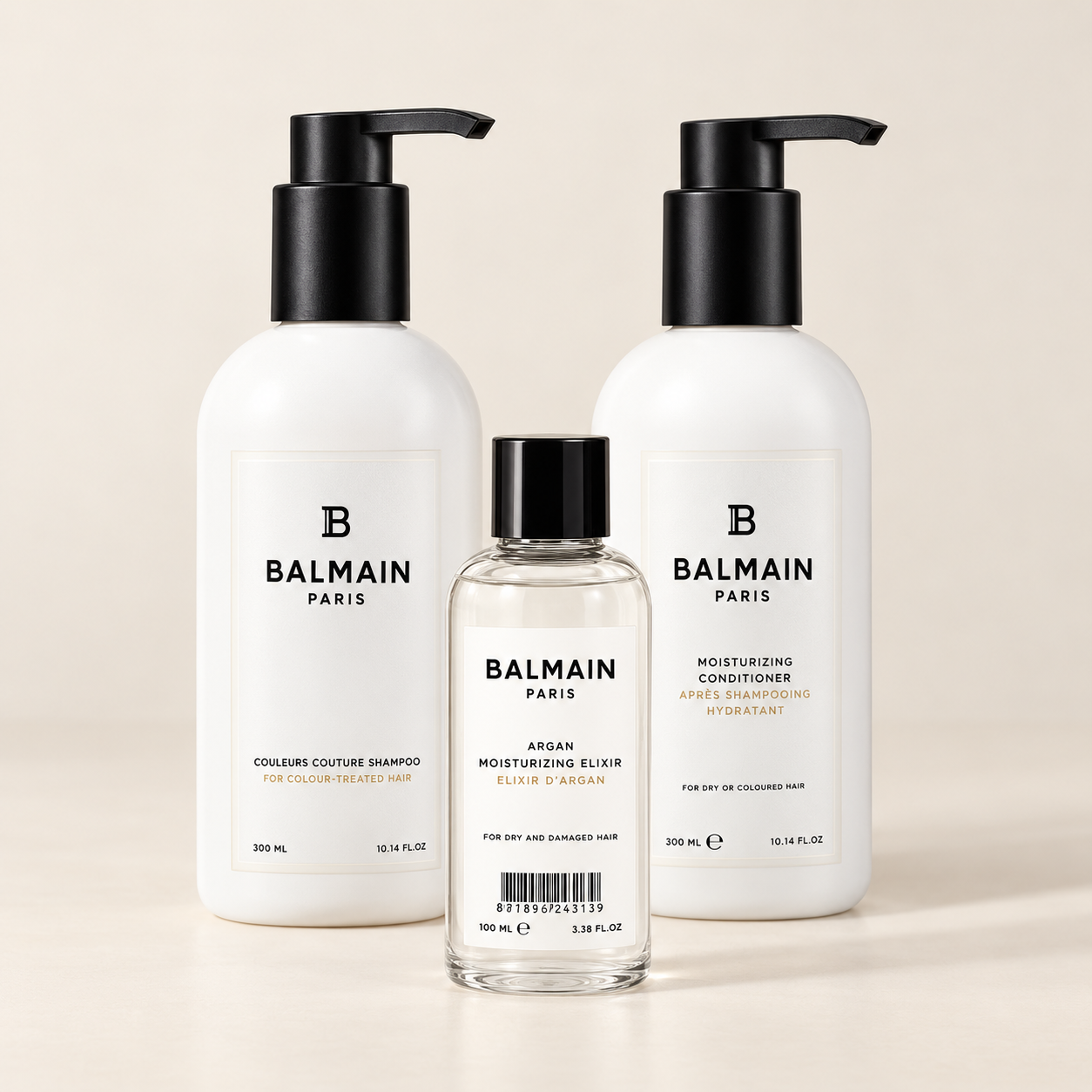Dry lengths and frizz — 3-product set