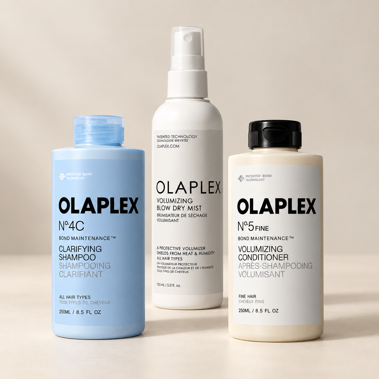 Clarifying and airy volume — 3-product set