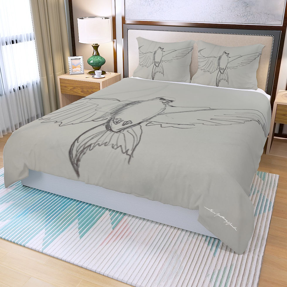 Fly Sketch Duvet Set Series