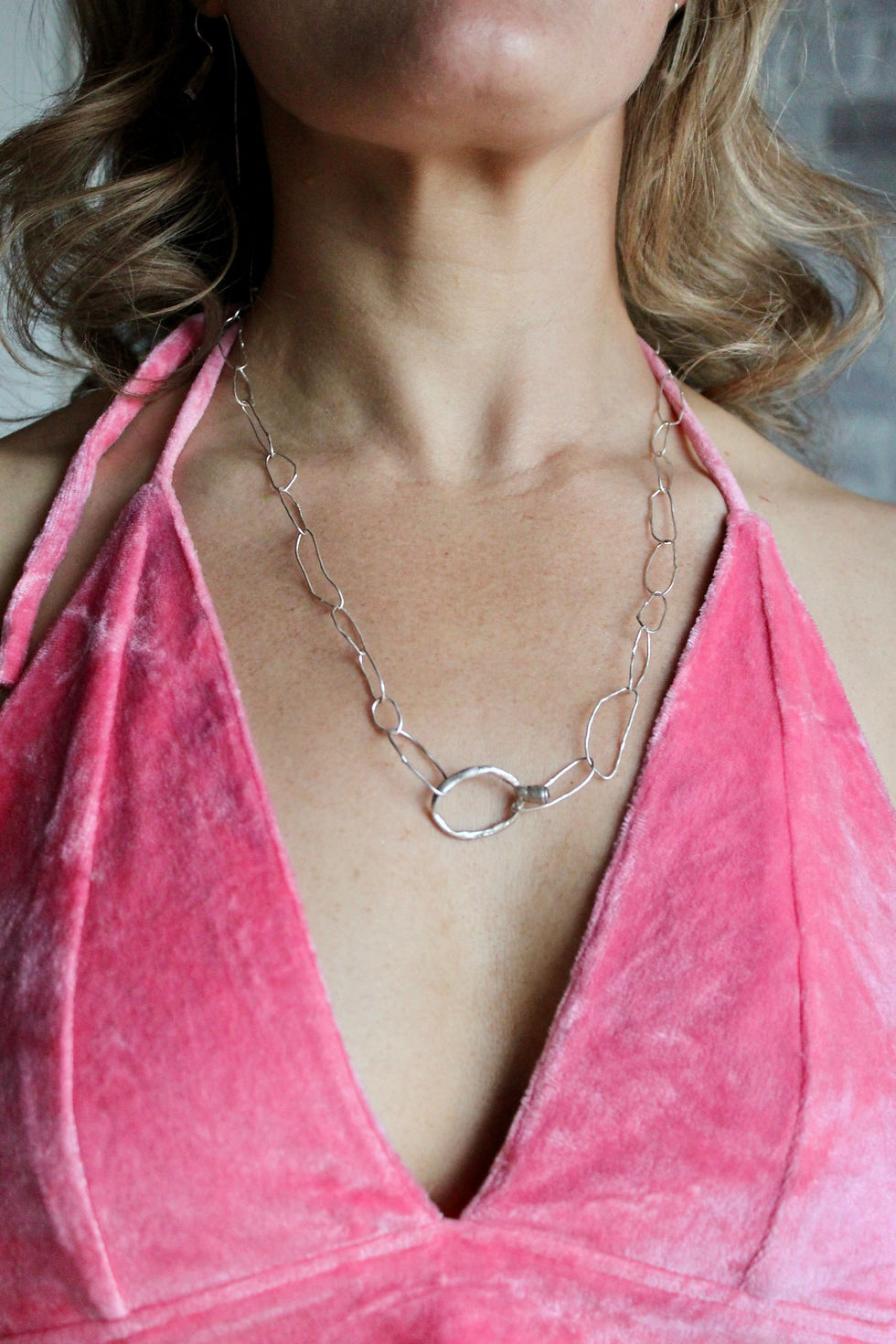 Thumbnail: Eucalyptus melanoleuca link necklace