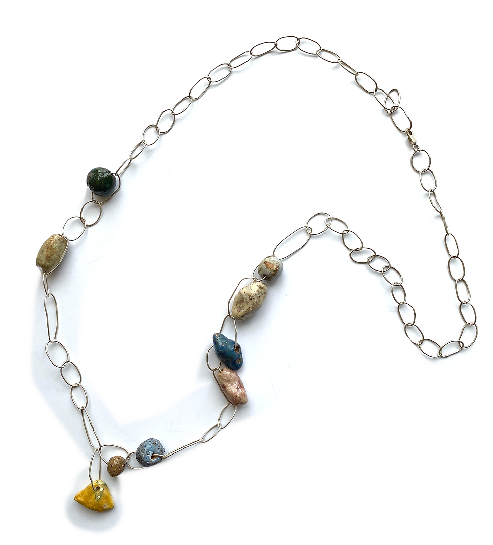 Thumbnail: Ceramic Solar System necklace 3