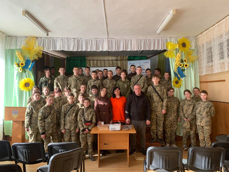 Інформаційно-пізнавальний захід до Всесвітнього тижня правильного використання антибіотиків у Великоберезнянському ліцеї з посиленою військово-фізичною підготовкою