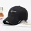 Thumbnail: 1pc Men'S Adjustable Snapback Baseball - Lightweight Breathable Hat