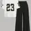 Thumbnail: Women'S Graphic Number & Letter Print Basketball Jersey T-Shirt Top & Black Carg