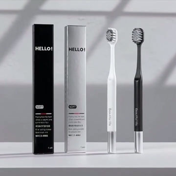 Thumbnail: Professional Soft Bristle Toothbrush - Gentle Plaque Removal, Sensitive Teeth