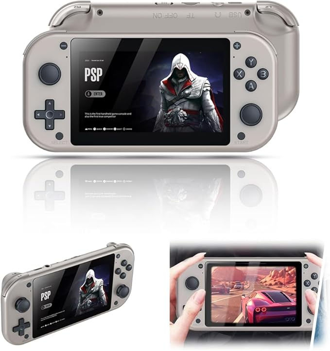 Thumbnail: M17 Retro Handheld Game Console - 4.3" LCD Screen, 2000mAh Battery, 128GB