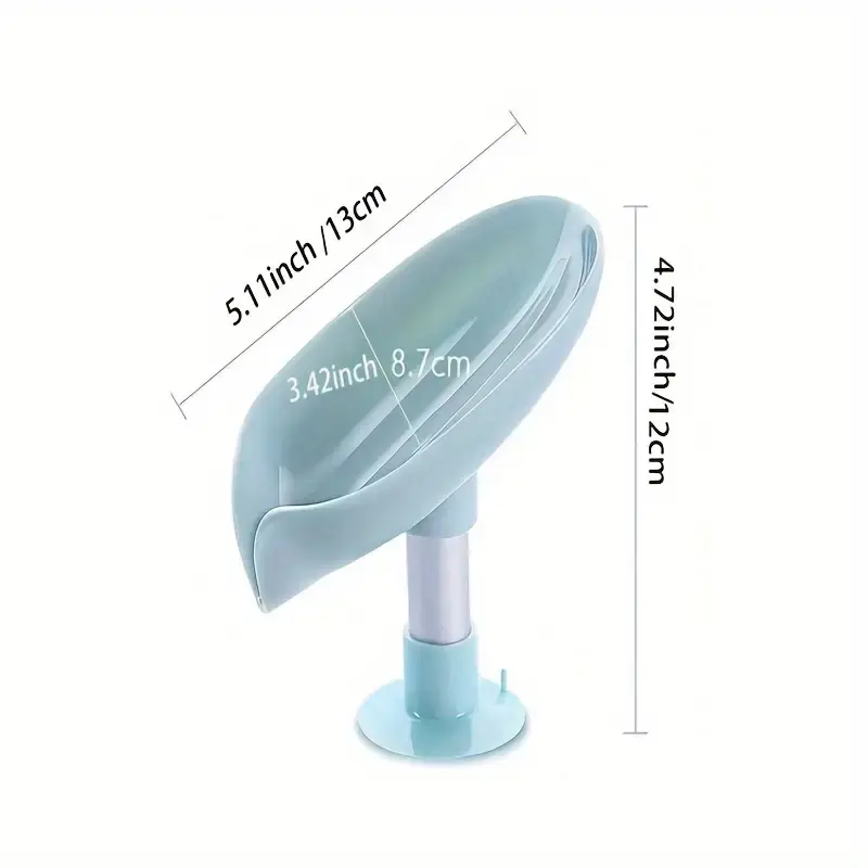Thumbnail: Minimalist Creative Soap Dish, Bathroom Suction Cup Drain Soap Holder – Perfect
